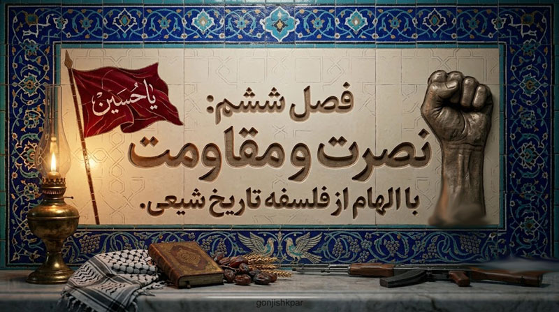 فصل ششم(الهیات مقاومت): نصرت و مقاومت با الهام از فلسفه تاریخ شیعی